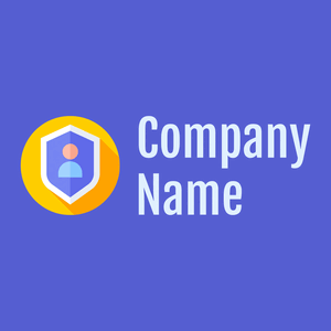 Tangerine Yellow Protect on a Slate Blue background - Empresa & Consultantes