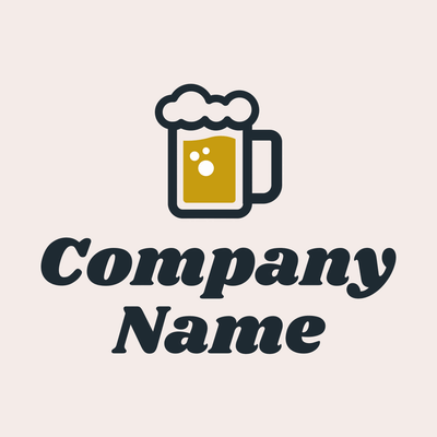 Logotipo de pinta de cerveza - Alimentos & Bebidas Logotipo
