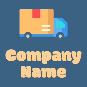 Delivery logo on a Matisse background - Auto & Voertuig