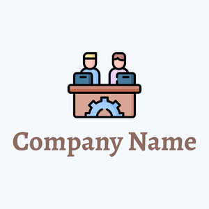 Teamwork logo on a Alice Blue background - Negócios & Consultoria