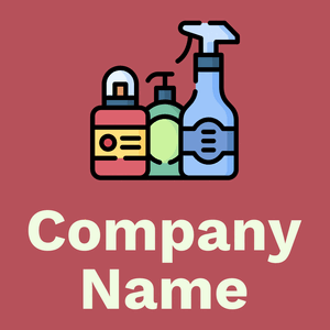 Cleaning logo on a Blush background - Limpieza & Mantenimiento