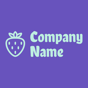 Strawberry logo on a Blue Marguerite background - Environmental & Green