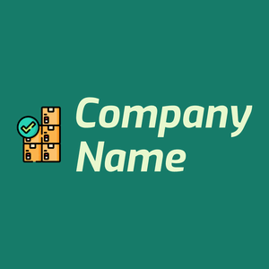 Inventory logo on a Deep Sea background - Abstrait
