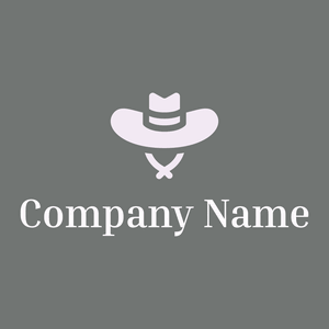 Hat logo on a Sirocco background - Abstrait