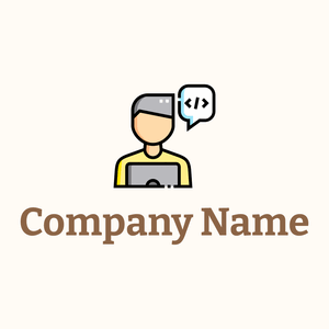 Software engineer on a Floral White background - Construcción & Herramientas