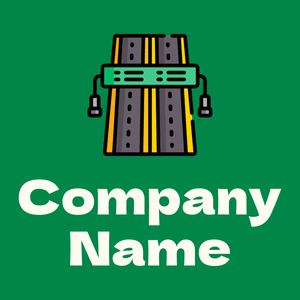 Road logo on a Watercourse background - Automobile & Véhicule