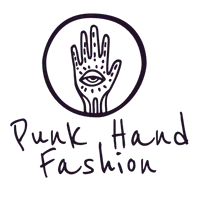 Logotipo de moda de mano punk - Moda & Belleza
