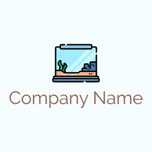 Black Aquarium on a Azure background - Juegos & Entretenimiento