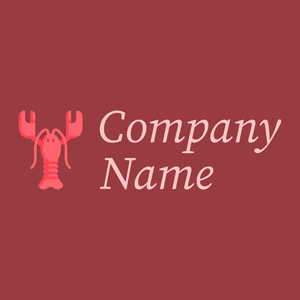 Lobster on a Mexican Red background - Dieren/huisdieren