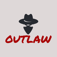 Logotipo Outlaw - Juegos & Entretenimiento Logotipo
