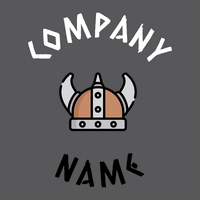 Helmet logo on a Mobster background - Entretenimento & Artes