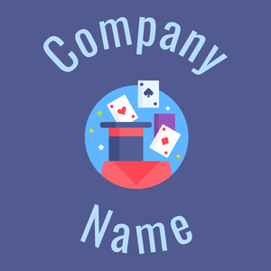 Magic trick logo on a Governor Bay background - Divertissement & Arts