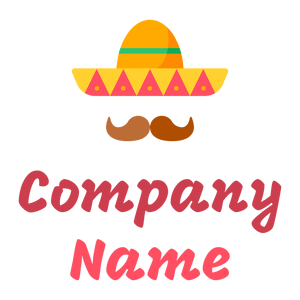 Mexican logo on a White background - Abstrakt