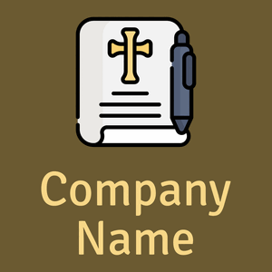 Testament logo on a Shingle Fawn background - Affari & Consulenza