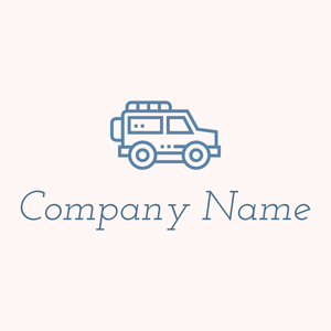 Jeep logo on a Snow background - Automobile & Véhicule