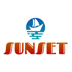 Sunset logo - Travel & Hotel