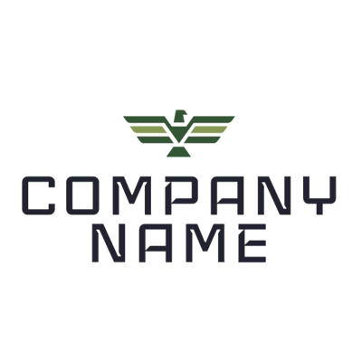 Grünes Vogel-Logo - Industrie