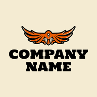 Logo pájaro rojo - Animales & Animales de compañía Logotipo
