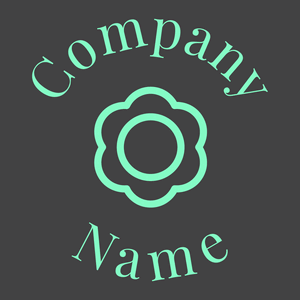 Bloom logo on a Payne's Grey background - Abstracto