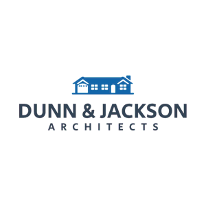 Blue House Logo for Architect Firm - Bienes raices & Hipoteca