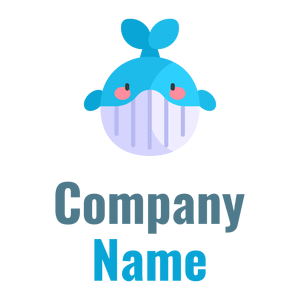 Whale on a White background - Animales & Animales de compañía