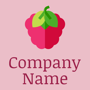 Raspberry logo on a Chantilly background - Cibo & Bevande