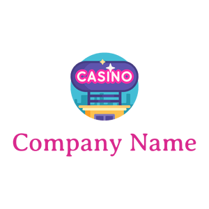Medium Turquoise Casino on a White background - Arquitectura