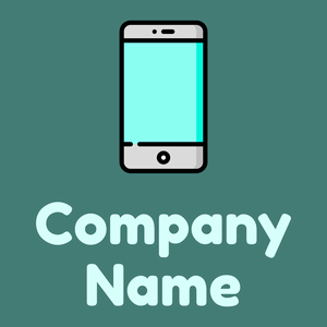 Mobile phone on a Ming background - Technologie