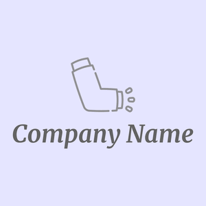 Inhalator logo on a Ghost White background - Hospital & Farmácia