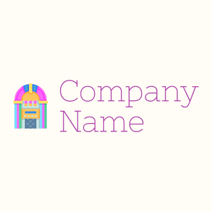 Jukebox logo on a Floral White background - Unterhaltung & Kunst
