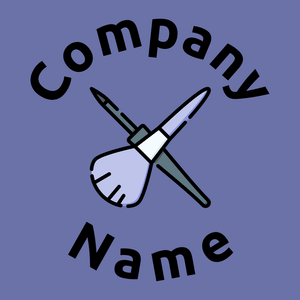 Make up logo on a Scampi background - Moda & Belleza