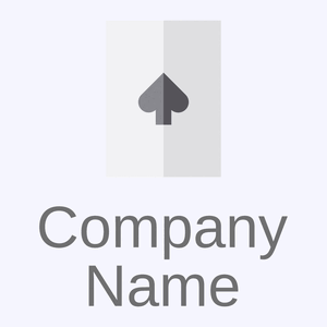 Ace of spades on a Ghost White background