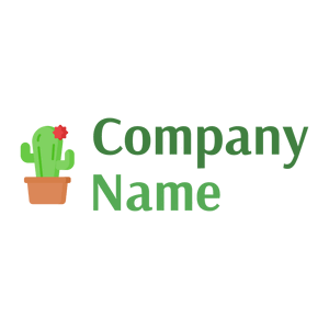 Pastel Green Cactus on a White background - Bloemist