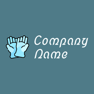 Gloves logo on a Paradiso background - Limpieza & Mantenimiento