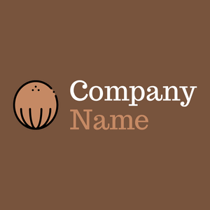 Coconut on a Old Copper background - Nourriture & Boisson