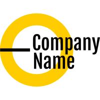 Logo círculo amarillo - Abstracto Logotipo