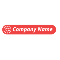 Red camera shutter logo - Indústrias