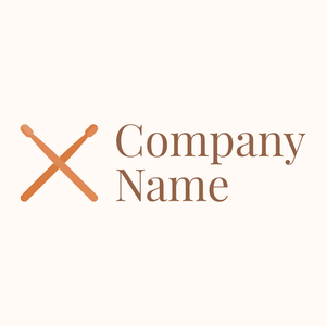 Drum logo on a Seashell background - Arte & Intrattenimento