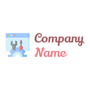 Repair logo on a White background - Construcción & Herramientas