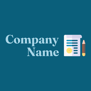 Testament logo on a Dark Cerulean background - Affari & Consulenza