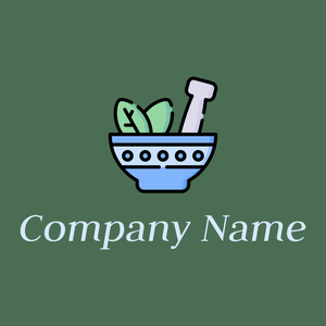Natural logo on a Como background - Comida & Bebida
