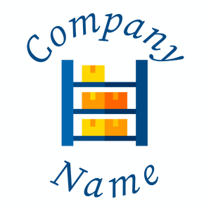 Shelf logo on a White background - Abstrait