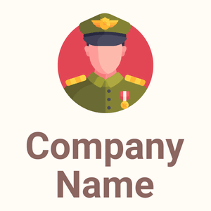 Flamingo Commander on a Floral White background - Industrial