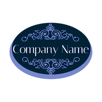 Logo corporativo con arabescos decorativos - Servicio de bodas Logotipo