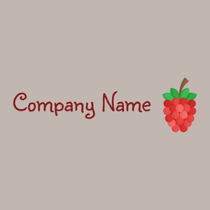 Raspberry logo on a Tide background - Alimentos & Bebidas