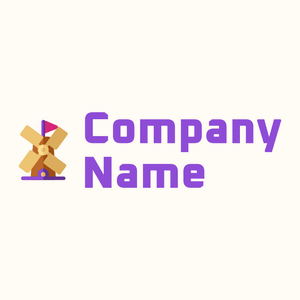 Golf logo on a Floral White background - Games & Recreation