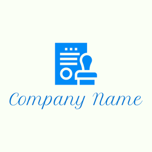 Certificate logo on a Ivory background - Negócios & Consultoria
