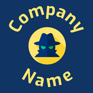 Spyware logo on a Sapphire background - Abstrakt