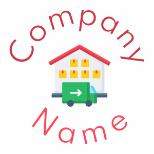 Logistics logo on a White background - Zakelijk & Consulting