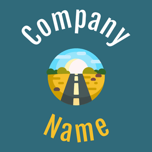 Highway logo on a Blumine background - Automóveis & Veículos